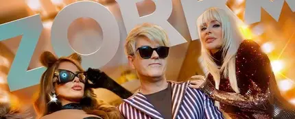 La portada del remix de 'Zorra', con Nebulossa y Gloria Trevi. La portada del remix de 'Zorra', con Nebulossa y Gloria Trevi.