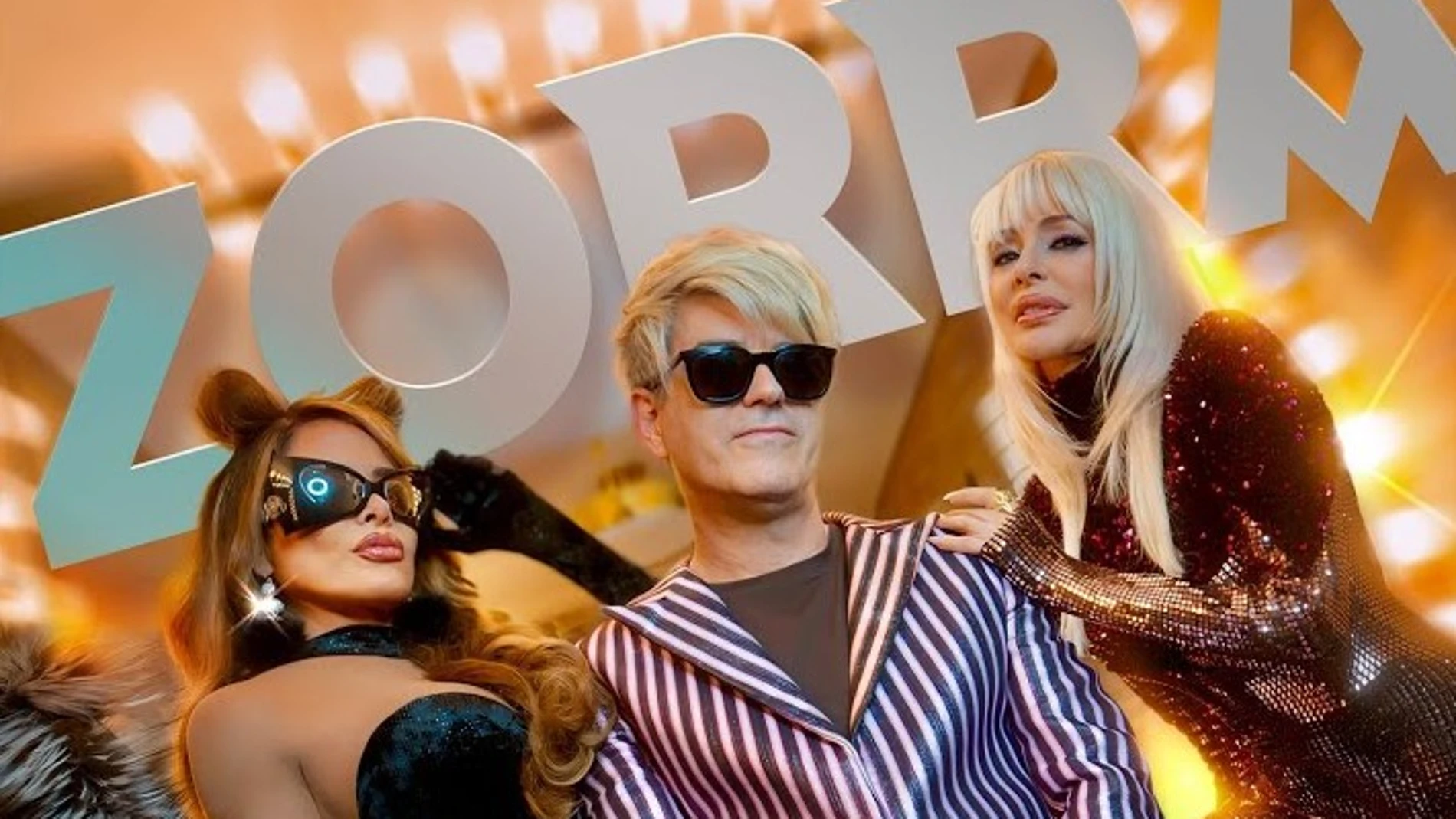 La portada del remix de 'Zorra', con Nebulossa y Gloria Trevi.