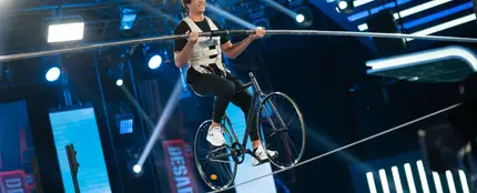 Pablo Castellano en su reto de la final de El Desafío Pablo Castellano en su reto de la final de El Desafío