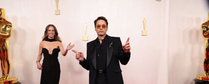 Robert Downey Jr, en la alfombra roja de los Premios Oscar 2024.