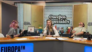 Alba Cordero con Eva Soriano y Nacho García