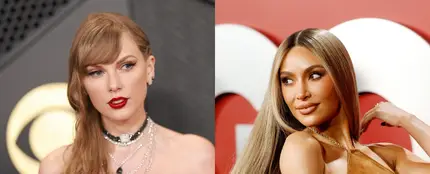 Taylor Swift y Kim Kardashian Taylor Swift y Kim Kardashian