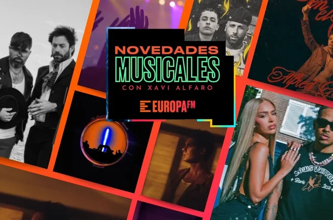 Las novedades musicales de Europa FM, viernes 19 de abril