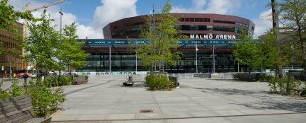 El Malm&ouml; Arena, sede de Eurovisi&oacute;n 2024.