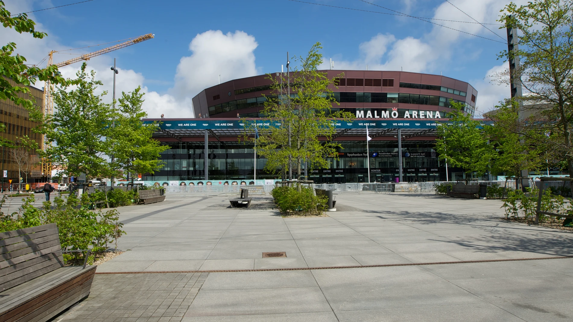 El Malmö Arena, sede de Eurovisión 2024. El Malmö Arena, sede de Eurovisión 2024.