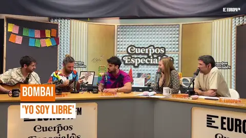 Bombai canta 'Yo soy libre' en directo en 'Cuerpos especiales' Bombai canta 'Yo soy libre' en directo en 'Cuerpos especiales'