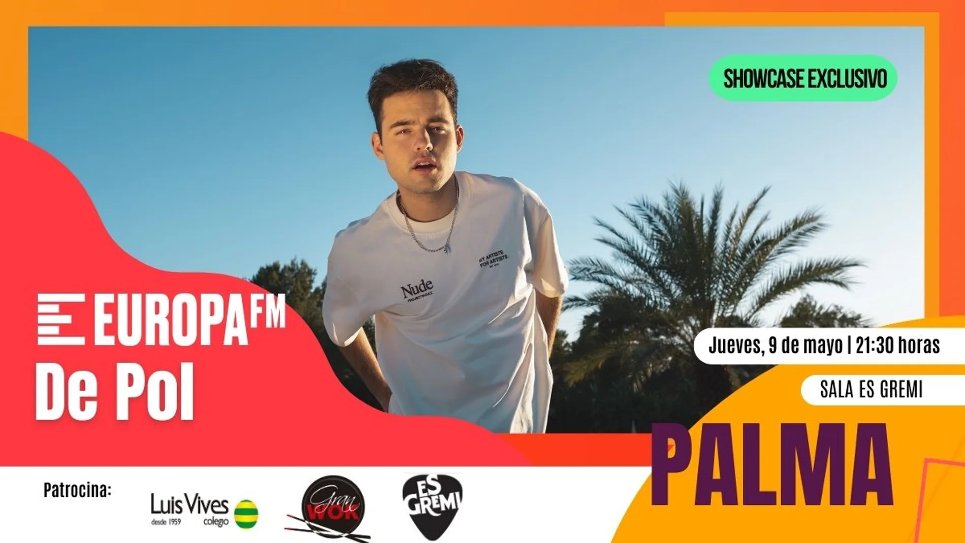 Consigue invitaciones para el showcase exclusivo de DePol en Palma Consigue invitaciones para el showcase exclusivo de DePol en Palma