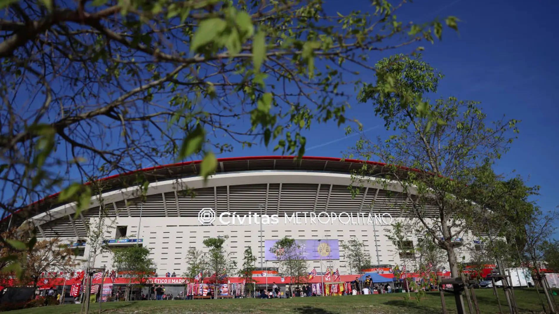 Imagen de la fachada del Civitas Metropolitano Imagen de la fachada del Civitas Metropolitano