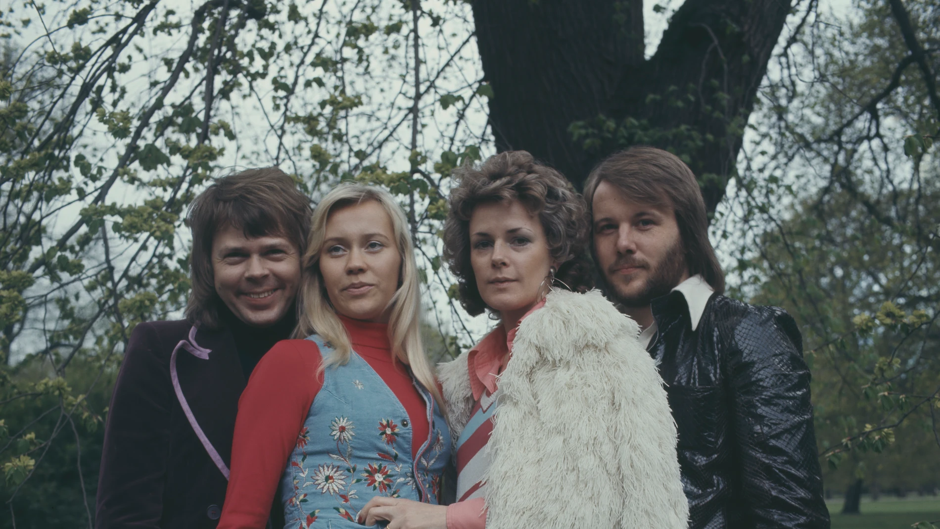 Los miembros de ABBA durante la promoción de 'Waterloo' en 1974. Los miembros de ABBA durante la promoción de 'Waterloo' en 1974.