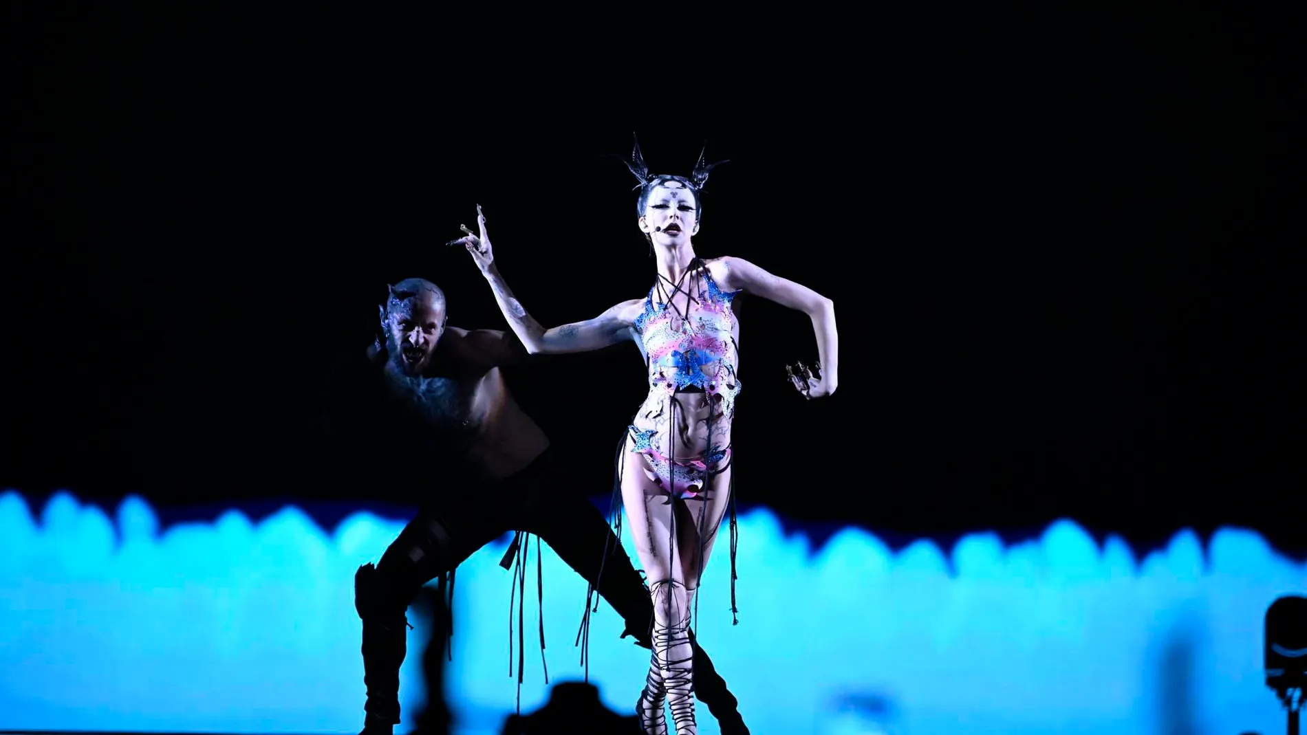 Bambie Thug, representante de Irlanda en Eurovisión 2024. Bambie Thug, representante de Irlanda en Eurovisión 2024.