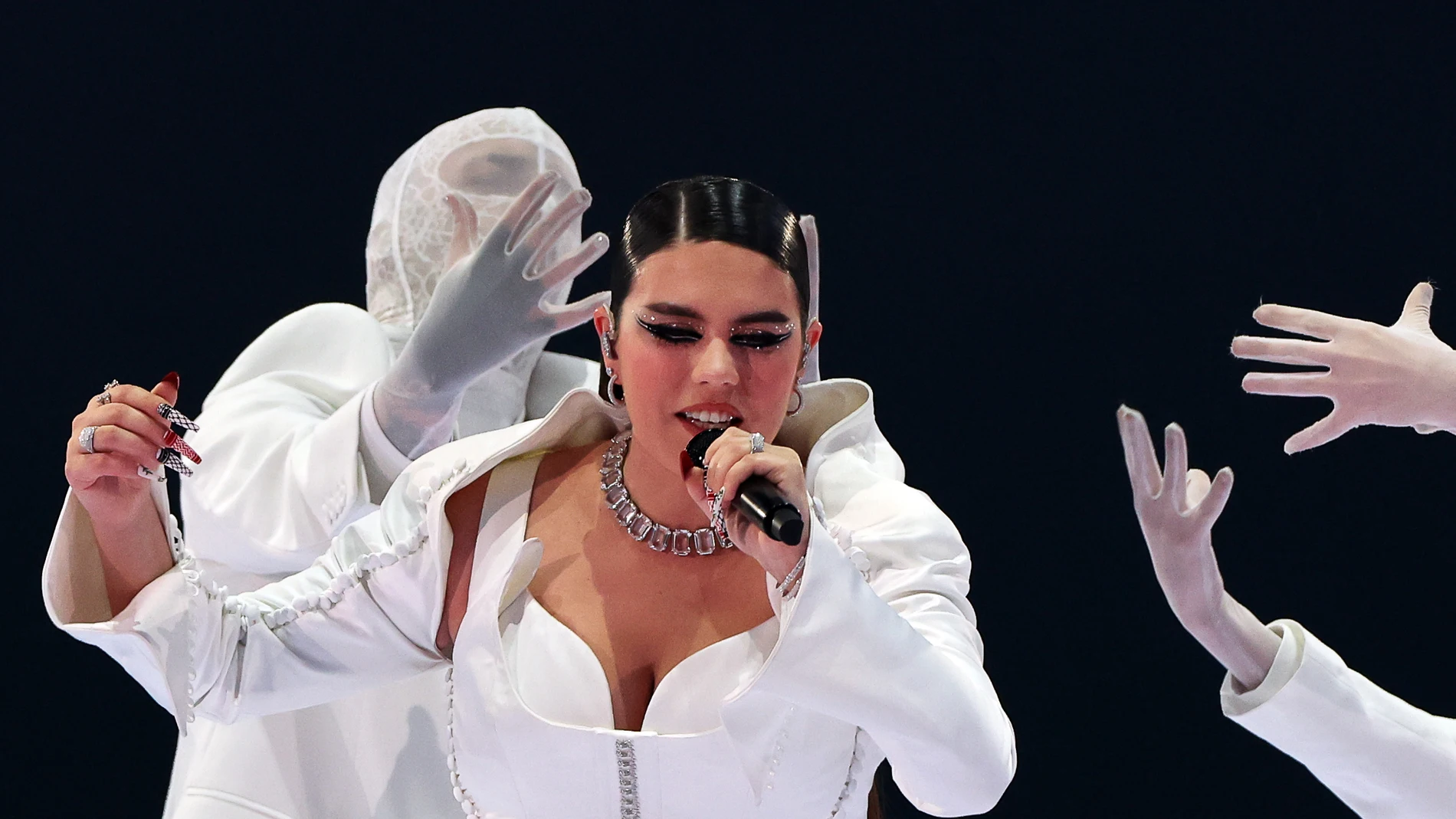 Las uñas de Iolanda en la final de Eurovisión 2024. Las uñas de Iolanda en la final de Eurovisión 2024.