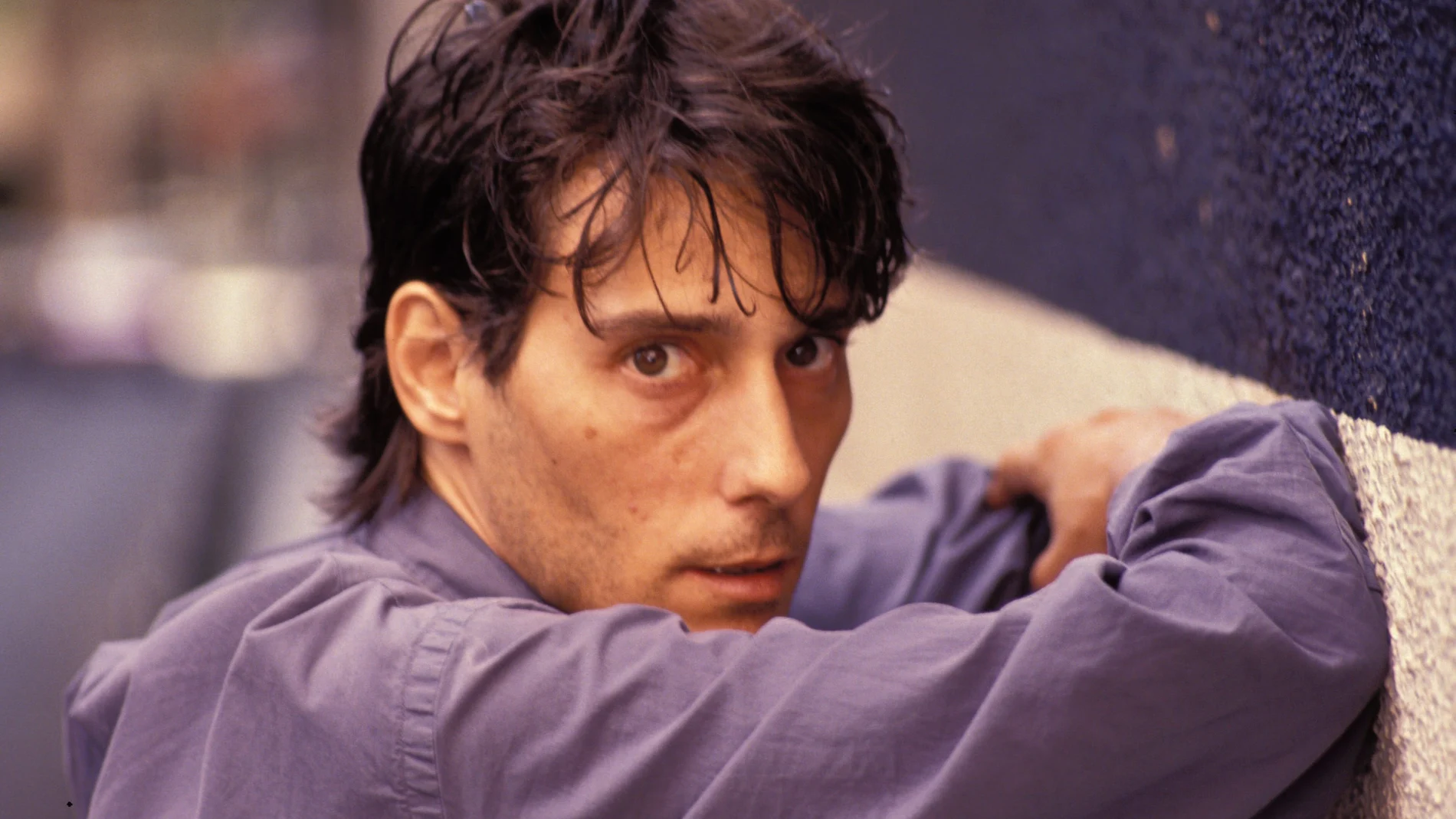 El cantante Antonio Vega, vocalista de Nacha Pop. El cantante Antonio Vega, vocalista de Nacha Pop.