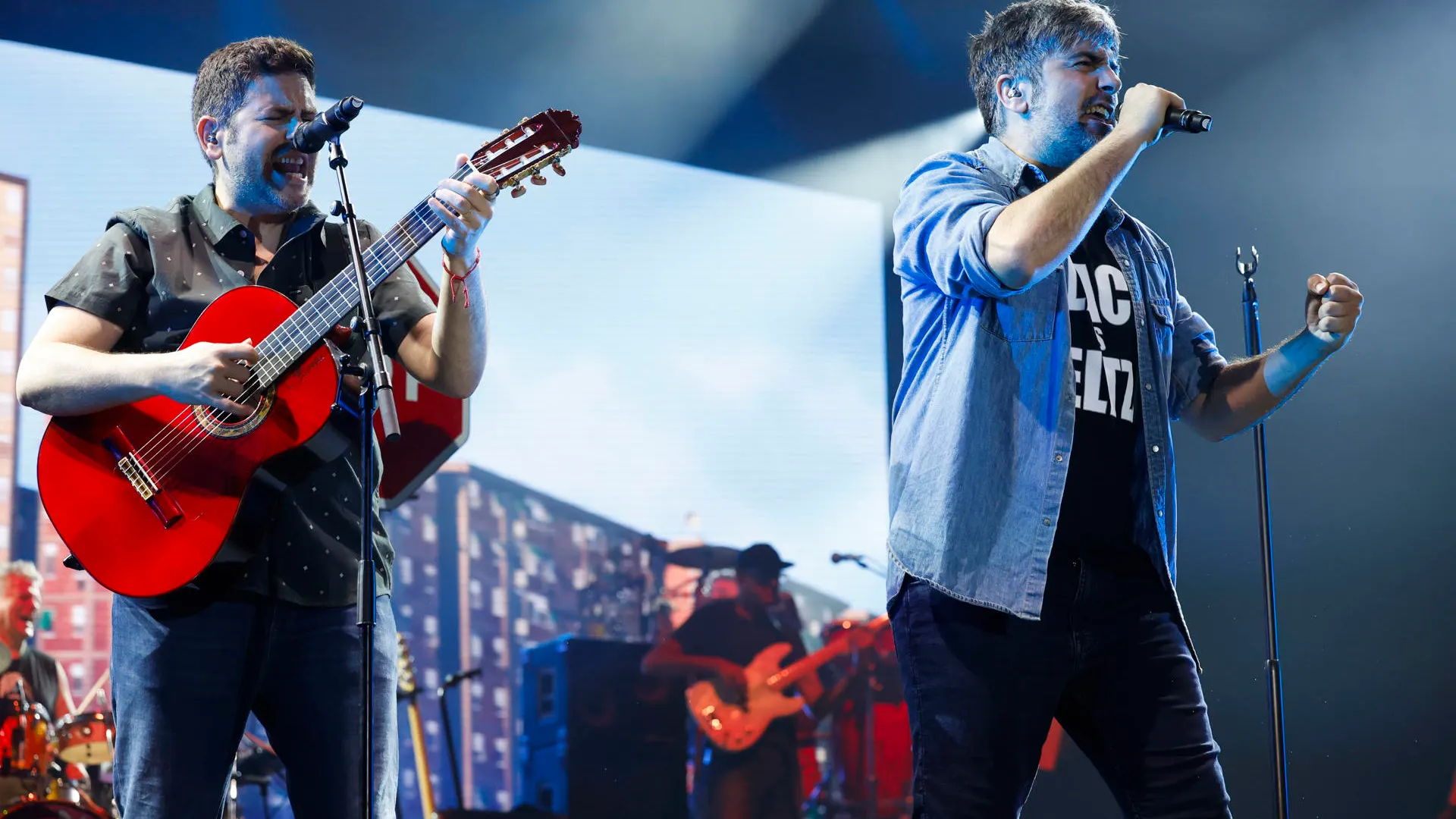 Estopa, en el primer concierto de su gira en Bilbao