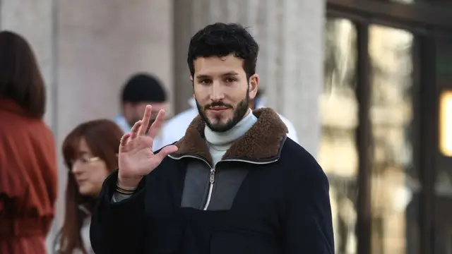 Sebastián Yatra, en enero de 2024 en la Semana de la Moda de París.