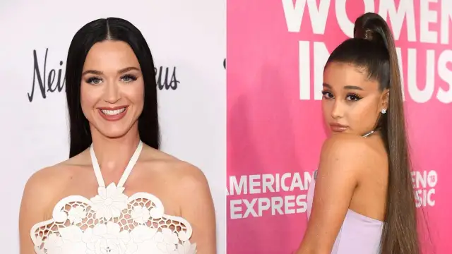 Katy Perry pone por las nubes la voz de Ariana Grande
