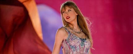 Imagen de Taylor Swift durante un concierto