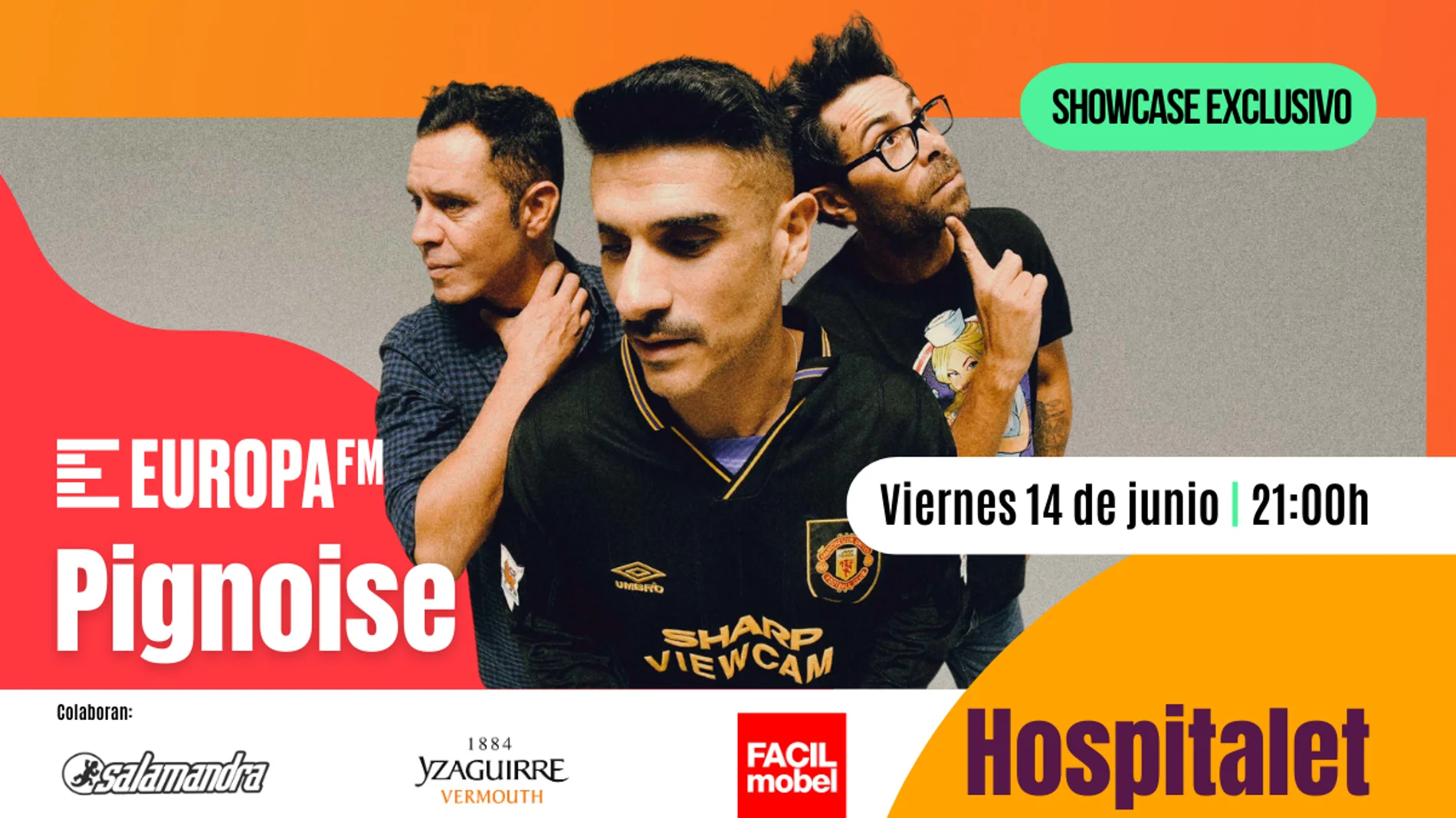 Apúntate al showcase de Pignoise en L'Hospitalet de Llobregat del próximo 14 de junio Apúntate al showcase de Pignoise en L'Hospitalet de Llobregat del próximo 14 de junio