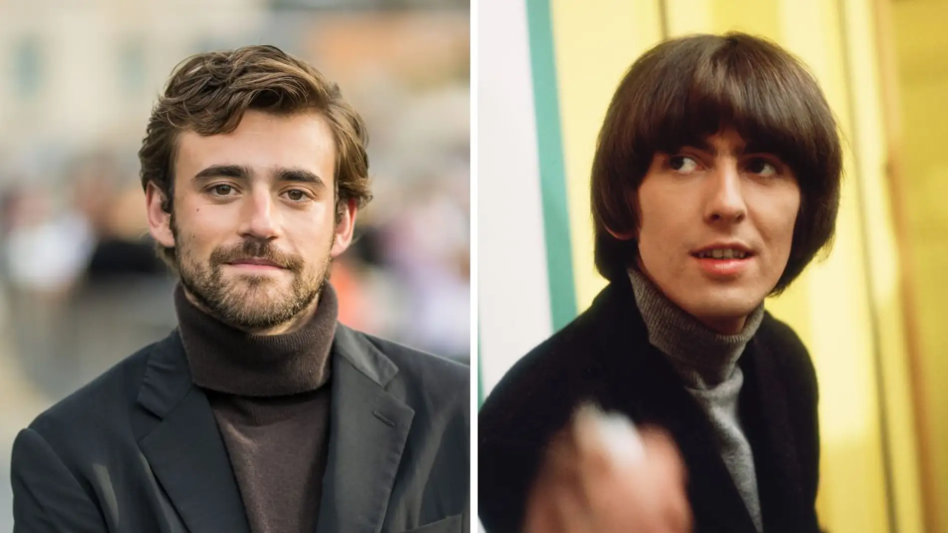 Charlie Rowe como George Harrison Charlie Rowe como George Harrison
