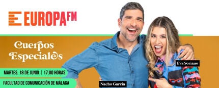 Eva Soriano y Nacho García te invitan al &#39;live show&#39; de &#39;Cuerpos especiales&#39; en Málaga