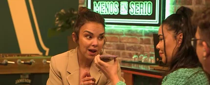 Chenoa y Beatriz Luengo en TMES Chenoa y Beatriz Luengo en TMES