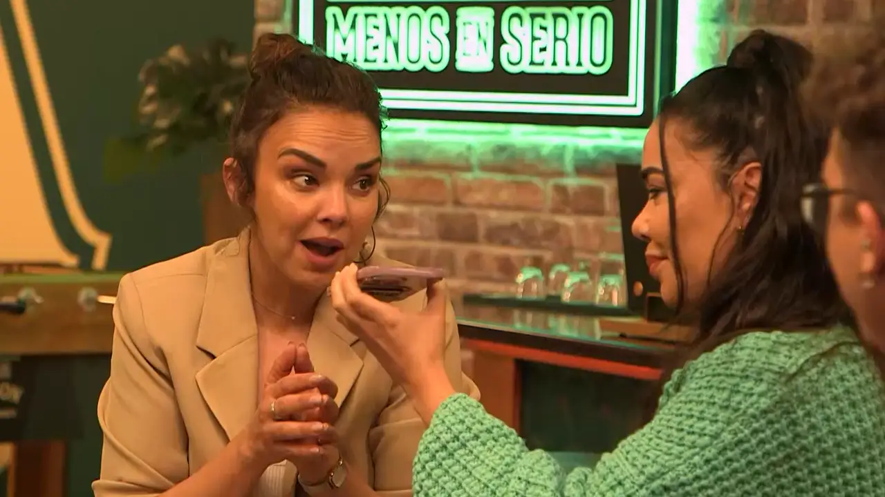 Chenoa y Beatriz Luengo en TMES Chenoa y Beatriz Luengo en TMES