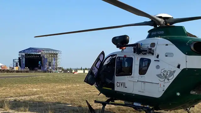 Desalojadas casi 5.000 personas en el Zuera Sound Festival por las fuertes rachas de viento