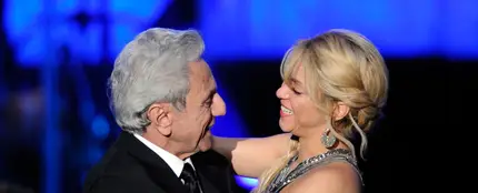Shakira y su padre Shakira y su padre