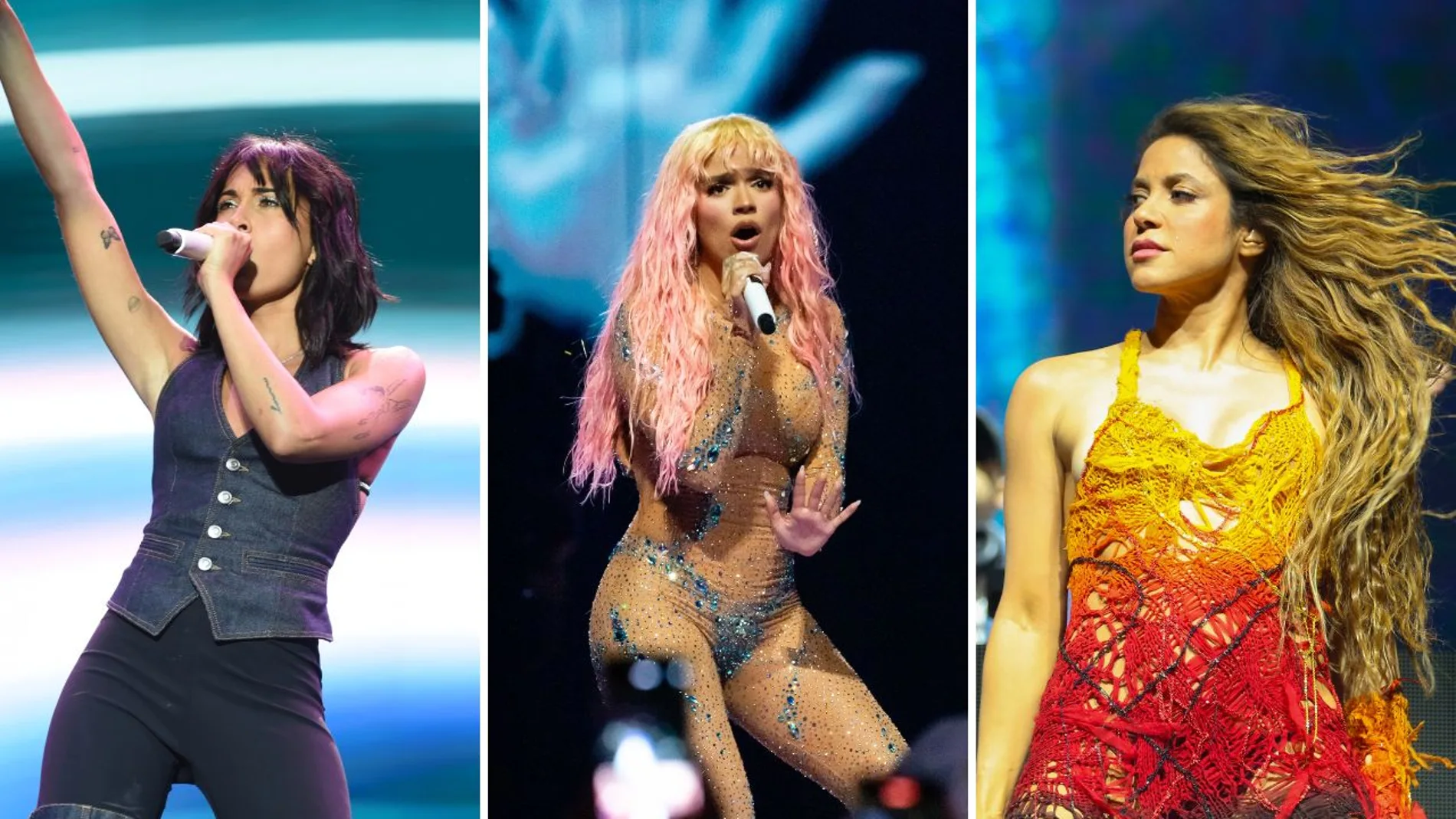 Aitana, Karol G y Shakira Aitana, Karol G y Shakira