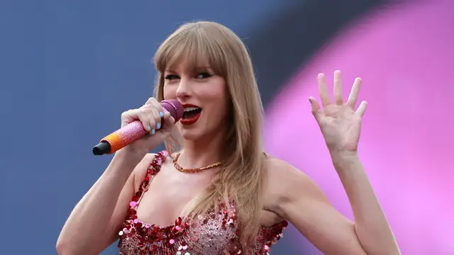 Taylor Swift en su concierto de Dublín