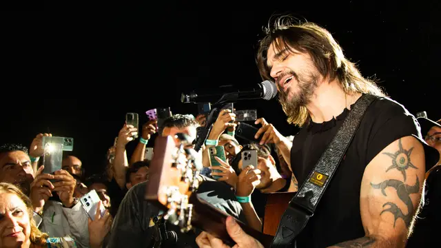 Juanes revive sus 20 años de relación con España en Selvatic Málaga Fest