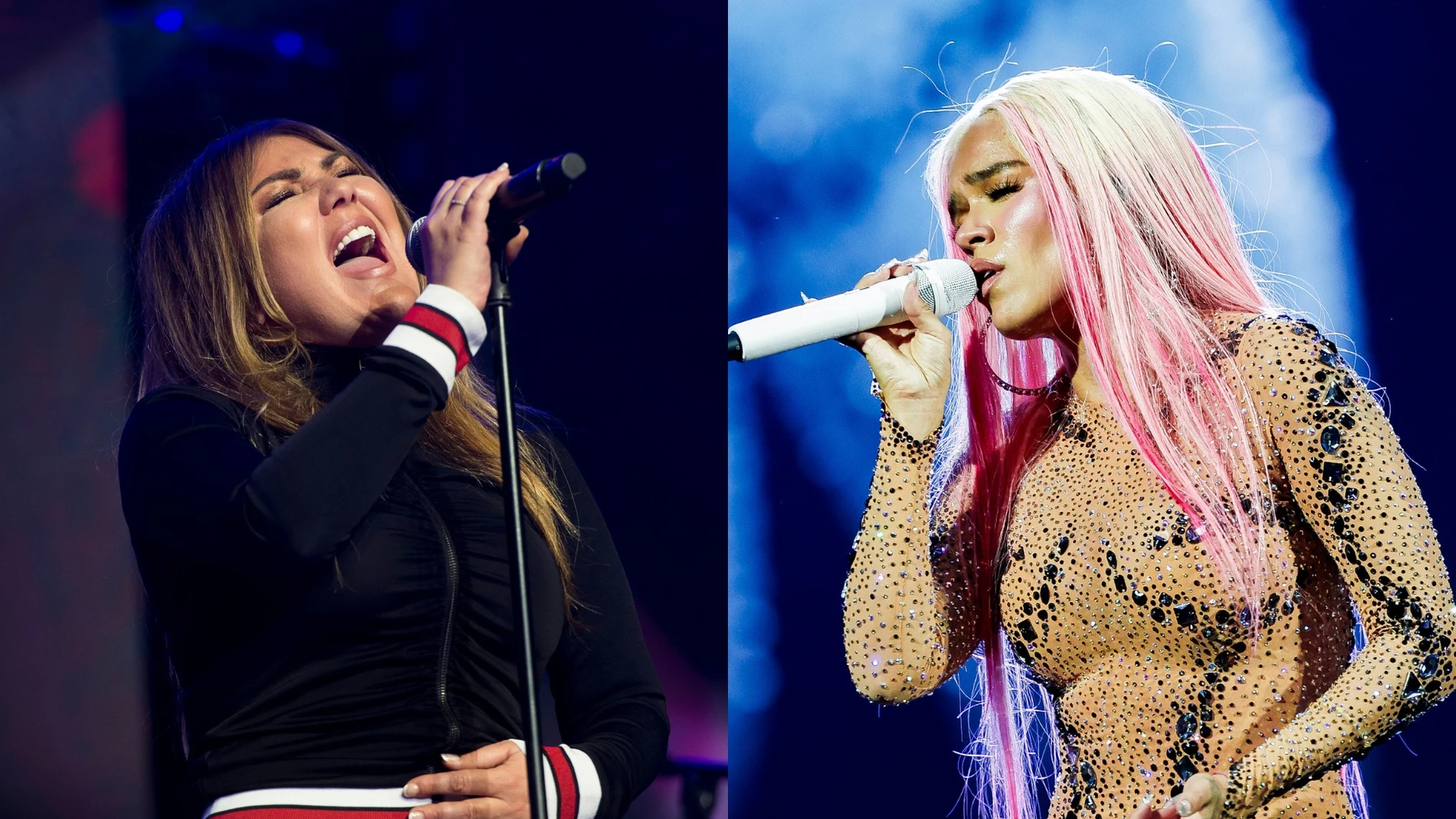 Amaia Montero y Karol G Amaia Montero y Karol G