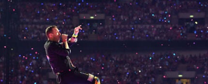 Coldplay en el Estadio de Wembley de Londres en 2022