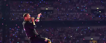 Coldplay en el Estadio de Wembley de Londres en 2022 Coldplay en el Estadio de Wembley de Londres en 2022