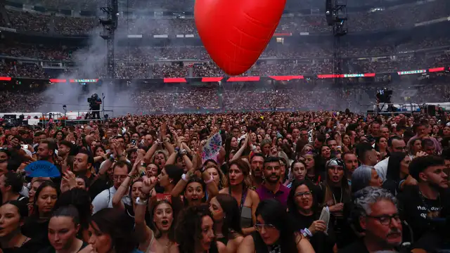 El concierto de Manuel Carrasco en el Santiago Bernabéu