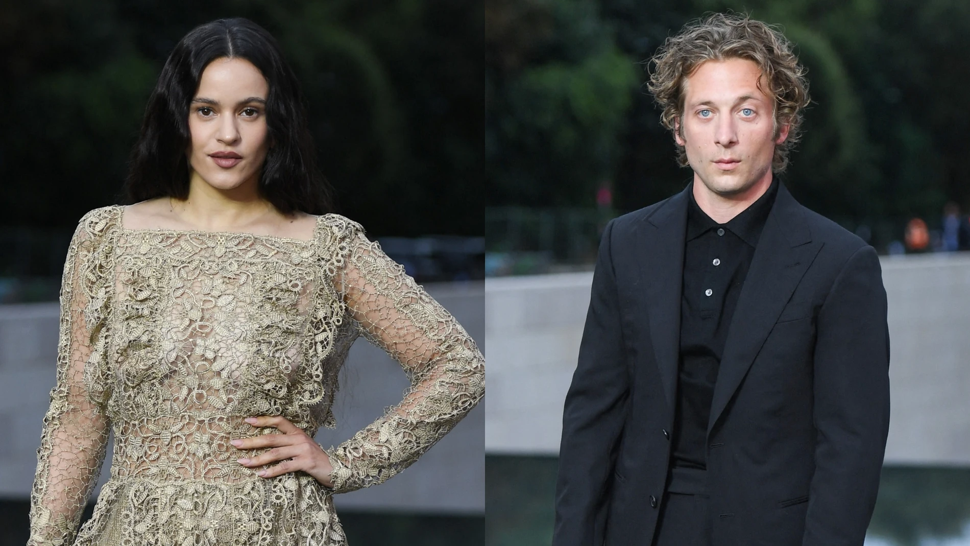 Rosalía y Jeremy Allen White Rosalía y Jeremy Allen White