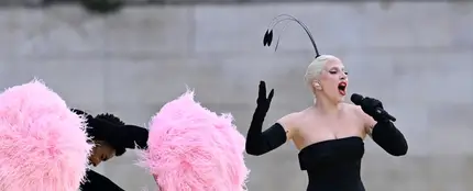 Lady Gaga en su actuación para la apertura de los Juegos Olímpicos 2024 Lady Gaga en su actuación para la apertura de los Juegos Olímpicos 2024