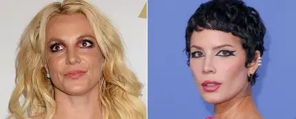 Britney Spears y Halsey Britney Spears y Halsey