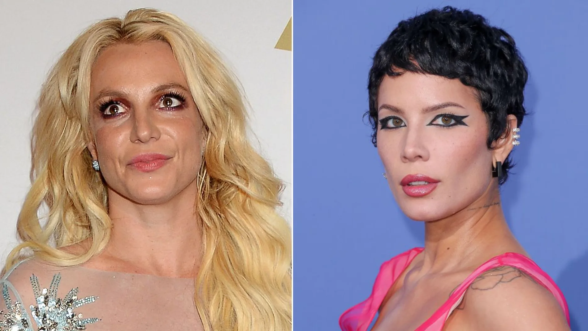 Britney Spears y Halsey Britney Spears y Halsey