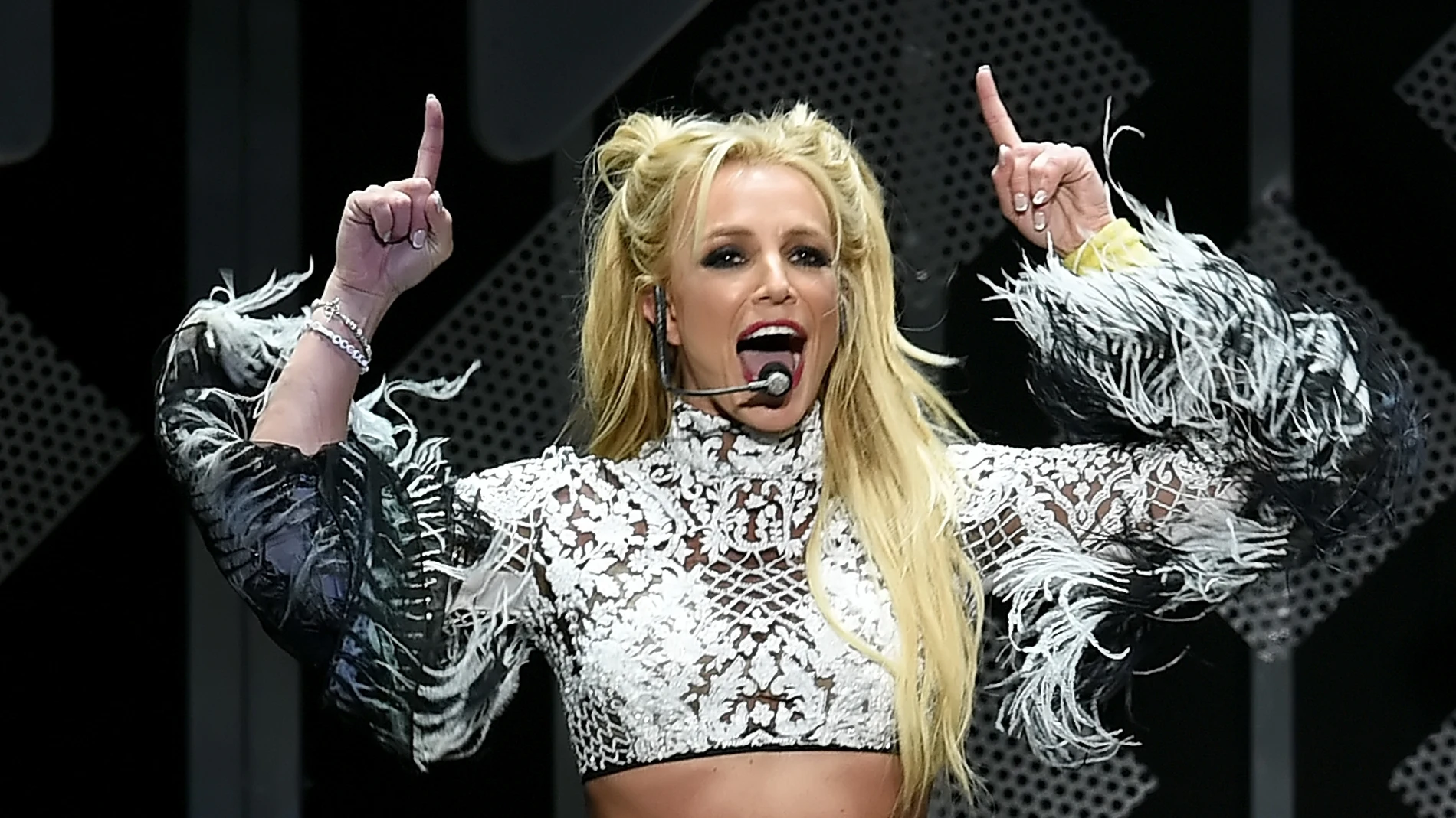 Britney Spears en un concierto en 2016 Britney Spears en un concierto en 2016