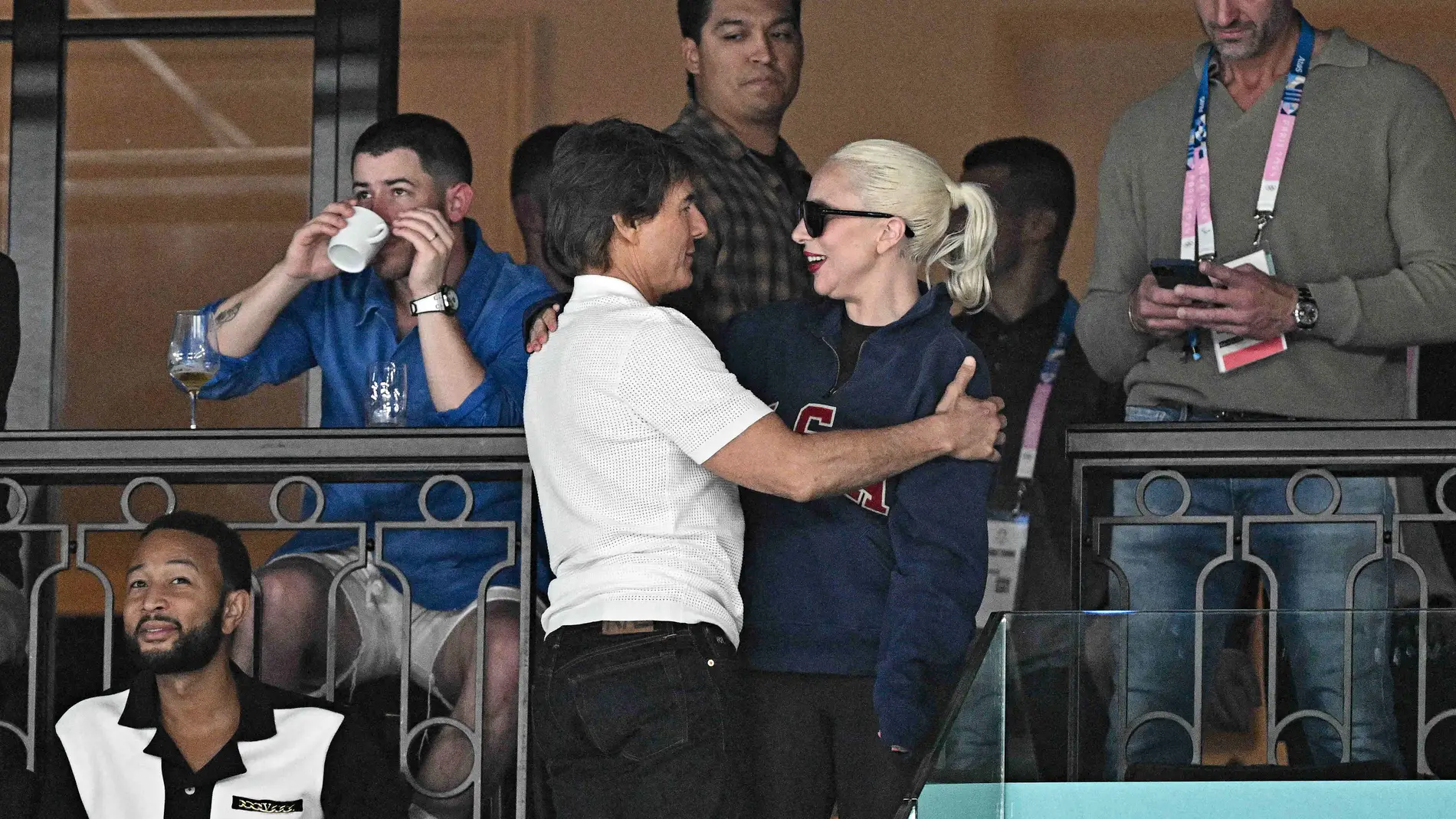 Tom Cruise y Lady Gaga en los Juegos Olímpicos de París 2024 Tom Cruise y Lady Gaga en los Juegos Olímpicos de París 2024