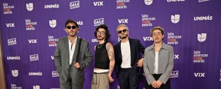 La banda Morat en los Premios de M&uacute;sica Latinoamericana de 2024