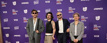 La banda Morat en los Premios de Música Latinoamericana de 2024 La banda Morat en los Premios de Música Latinoamericana de 2024