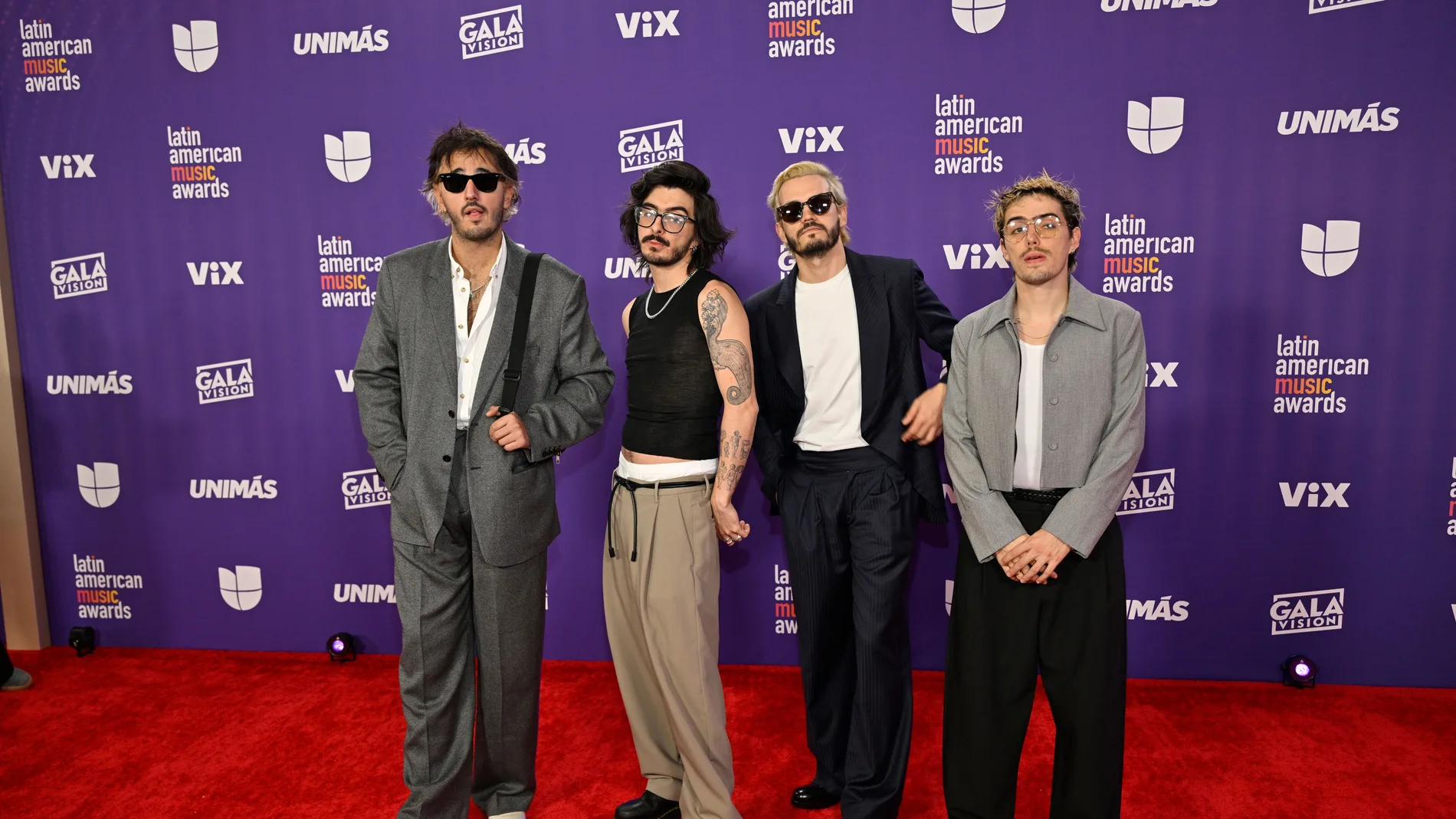 La banda Morat en los Premios de Música Latinoamericana de 2024 La banda Morat en los Premios de Música Latinoamericana de 2024