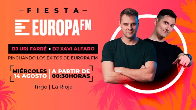 Vente de fiesta con Uri Farré, Xavi Alfaro y la mejor música a La Rioja
