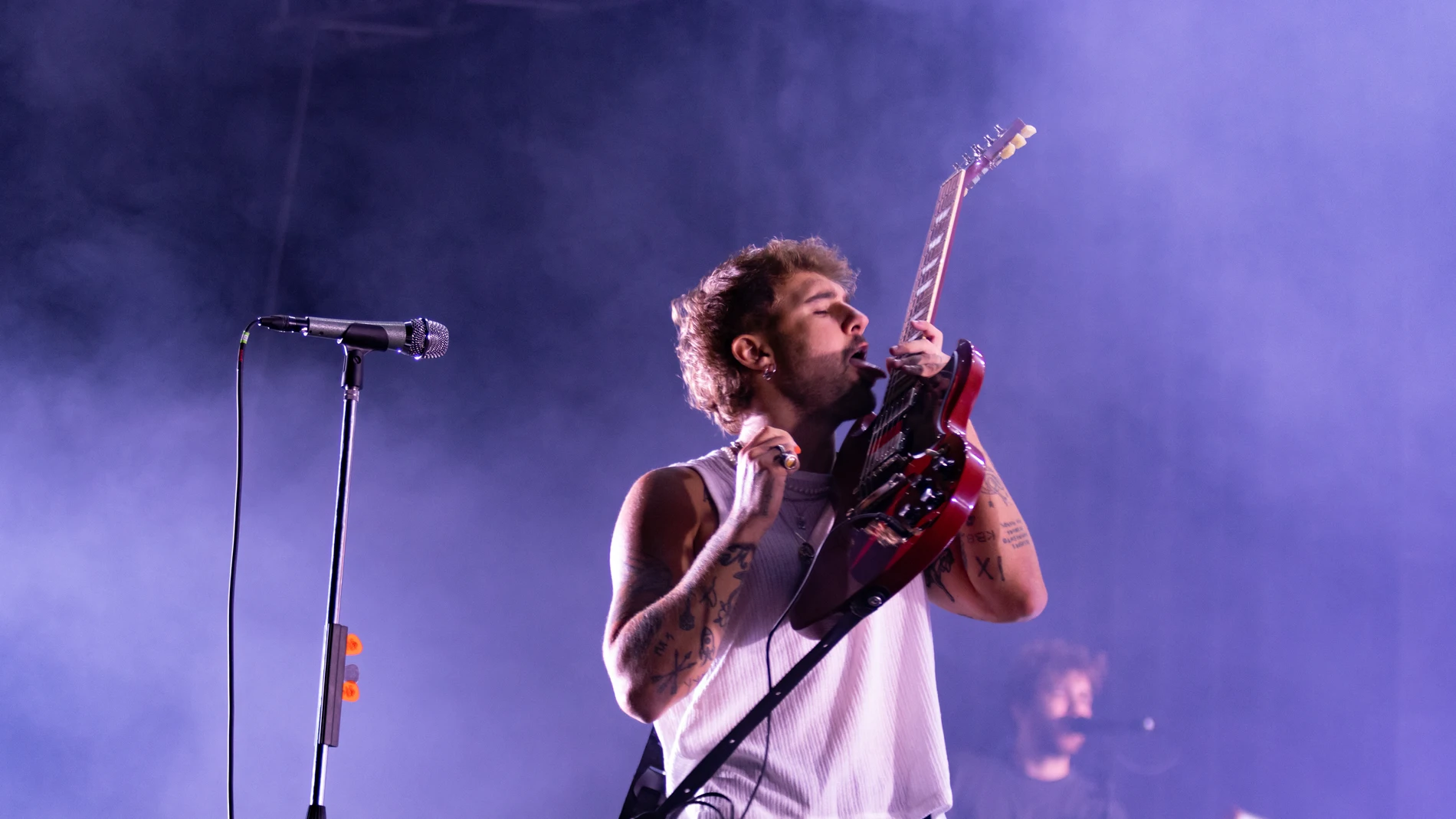 Dani Fernández en el Santander Music Festival Dani Fernández en el Santander Music Festival