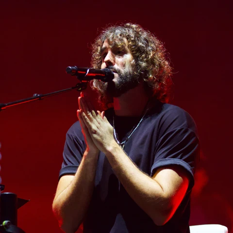 Imagen de archivo de Mikel Izal en el Santander Music Festival Imagen de archivo de Mikel Izal en el Santander Music Festival