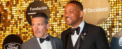 Antonio Banderas y Will Smith en el Starlite de Marbella Antonio Banderas y Will Smith en el Starlite de Marbella