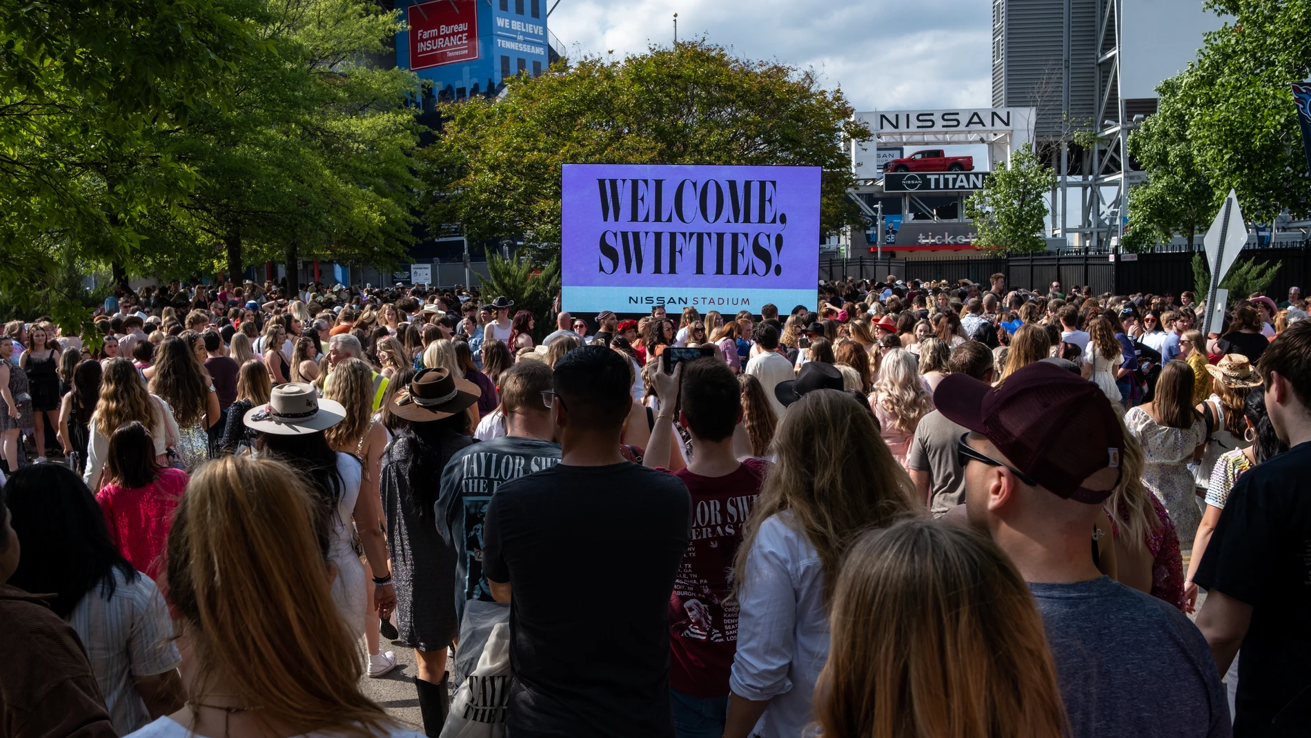Los Swifties, fans de Taylor Swift, en Tennessee Los Swifties, fans de Taylor Swift, en Tennessee