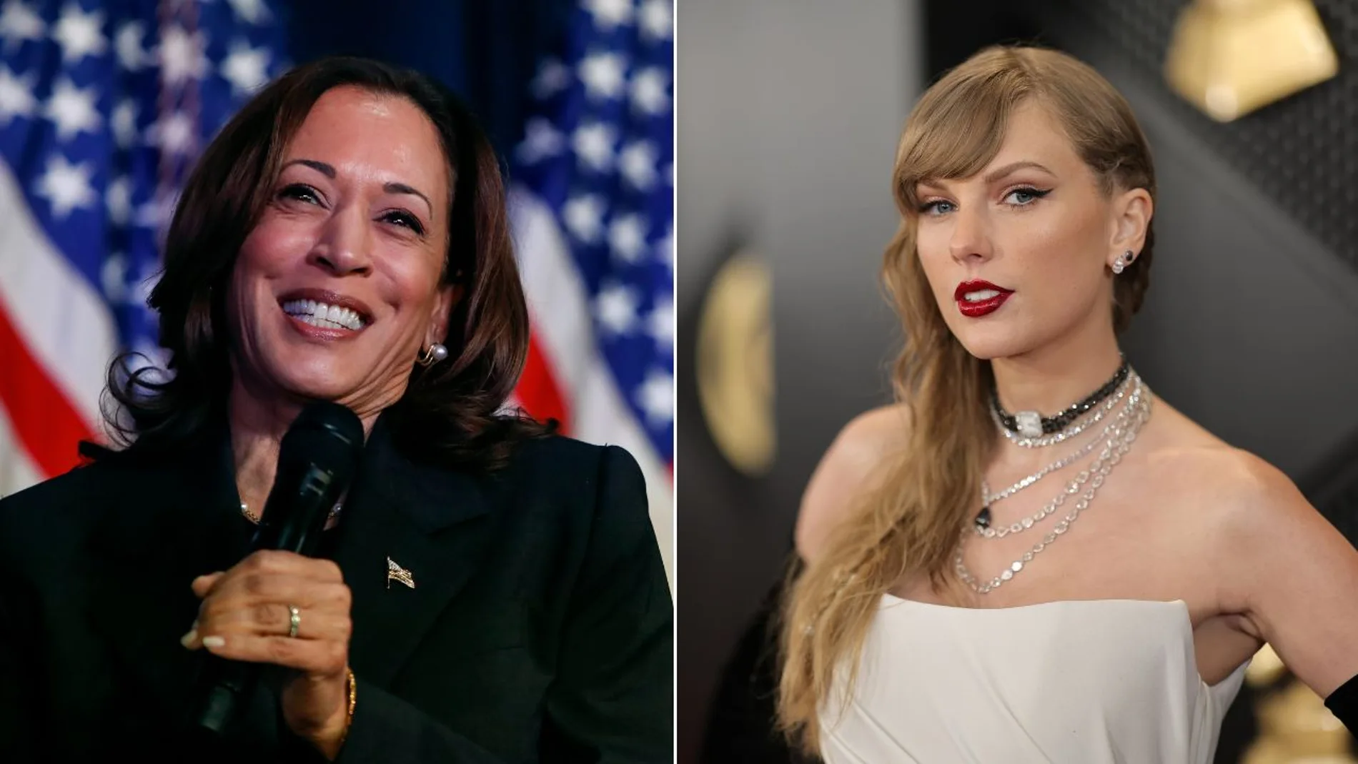 Kamala Harris y Taylor Swift Kamala Harris y Taylor Swift