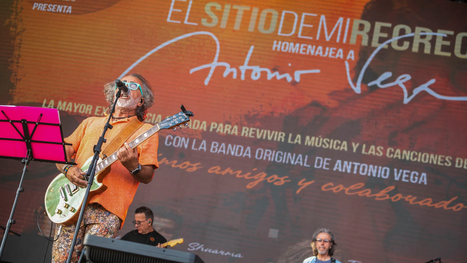 Homenaje a Antonio Vega en el festival Sonorama Homenaje a Antonio Vega en el festival Sonorama